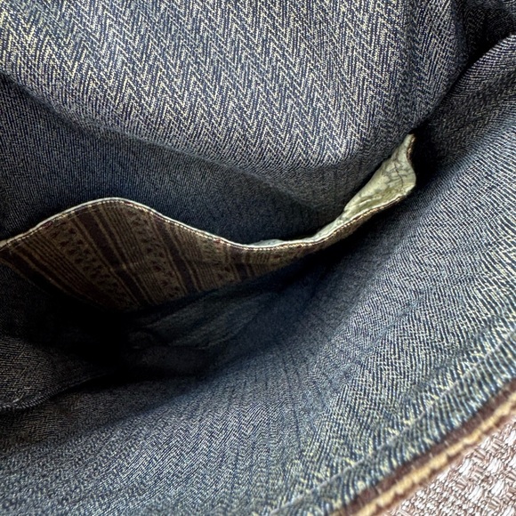 Large crossbody fabric handbag - Picture 8 of 8